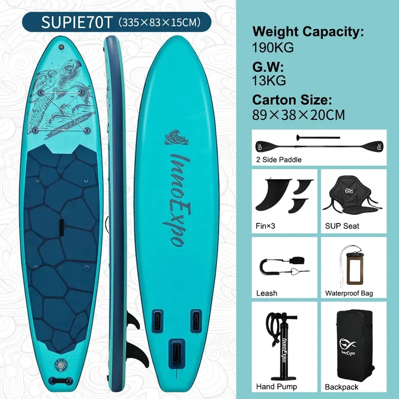 Stand Up Paddle Gonflable Antidérapant Adulte