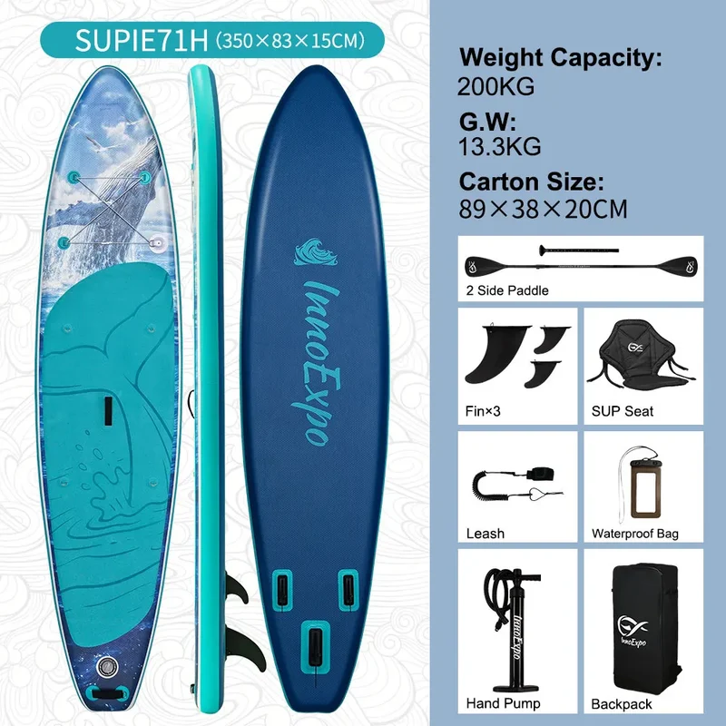 Stand Up Paddle Gonflable Antidérapant Adulte