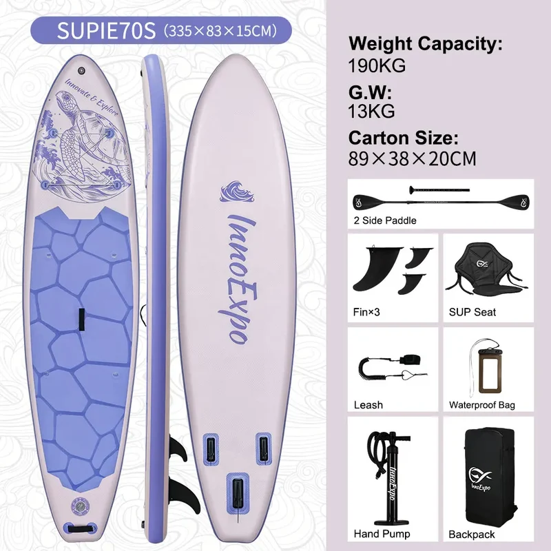 Stand Up Paddle Gonflable Antidérapant Adulte