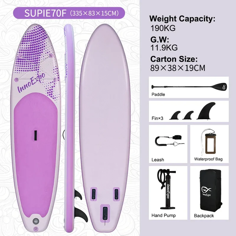 Stand Up Paddle Gonflable Antidérapant Adulte