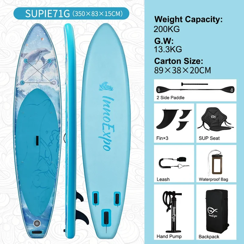 Stand Up Paddle Gonflable Antidérapant Adulte