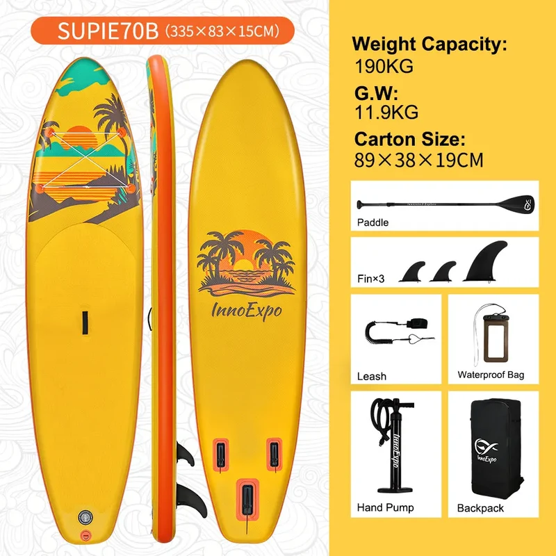 Stand Up Paddle Gonflable Antidérapant Adulte