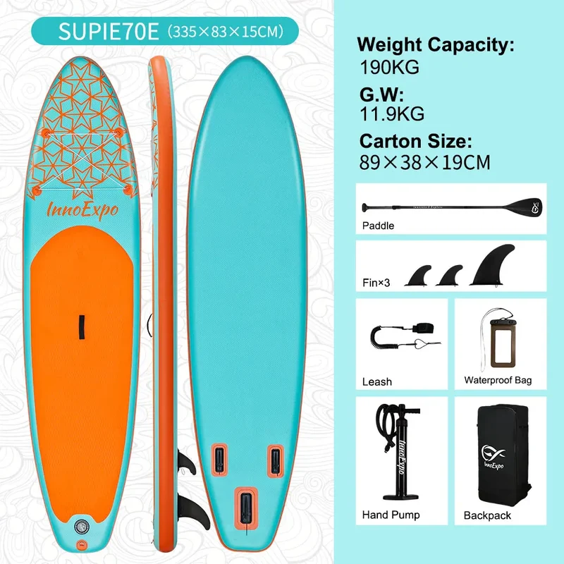 Stand Up Paddle Gonflable Antidérapant Adulte