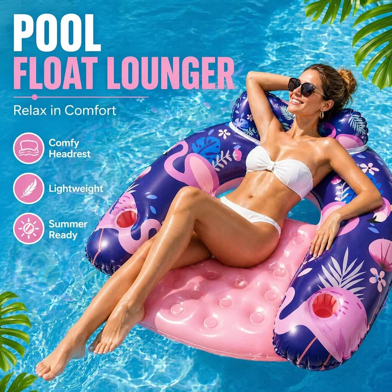 Canapé Gonflable Chaise Porte-Boissons