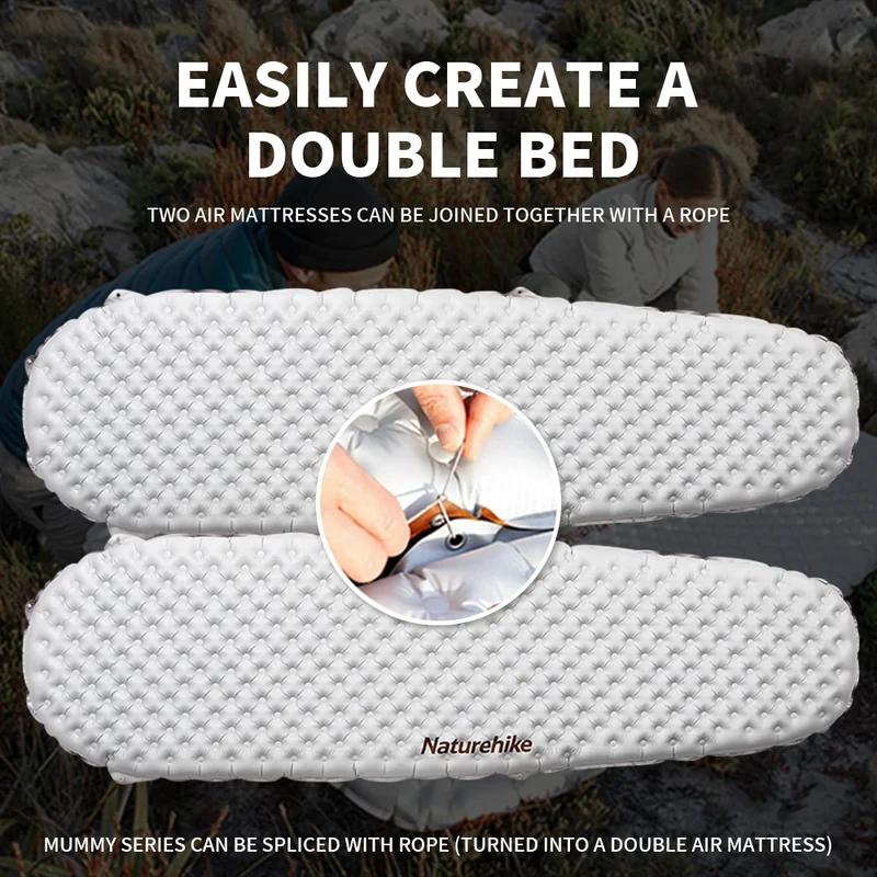 Matelas de Camping Gonflable Ultraléger Compact