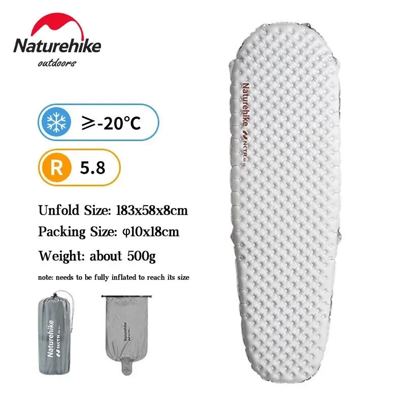 Matelas de Camping Gonflable Ultraléger Compact