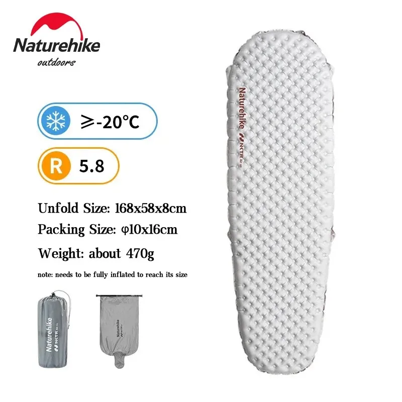 Matelas de Camping Gonflable Ultraléger Compact