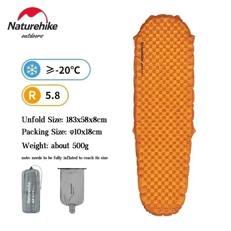 Matelas de Camping Gonflable Ultraléger Compact