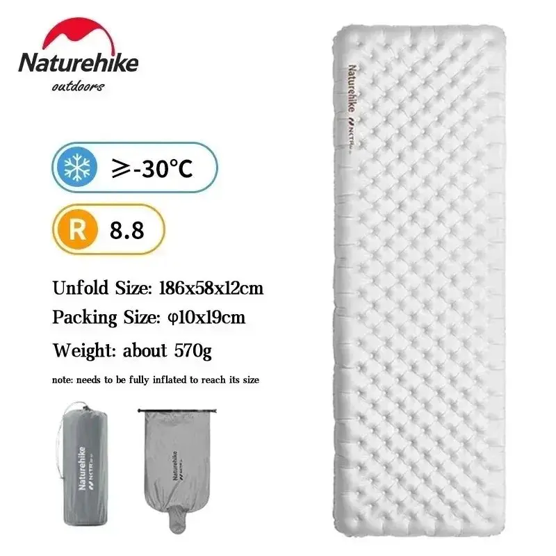 Matelas de Camping Gonflable Ultraléger Compact