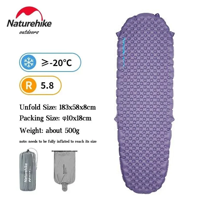 Matelas de Camping Gonflable Ultraléger Compact