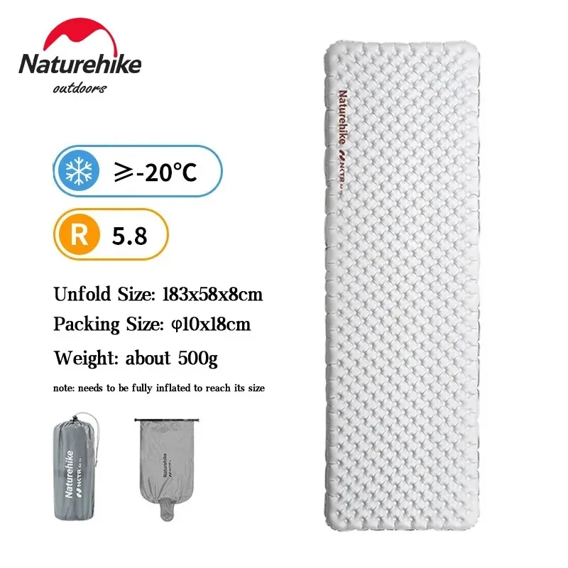 Matelas de Camping Gonflable Ultraléger Compact