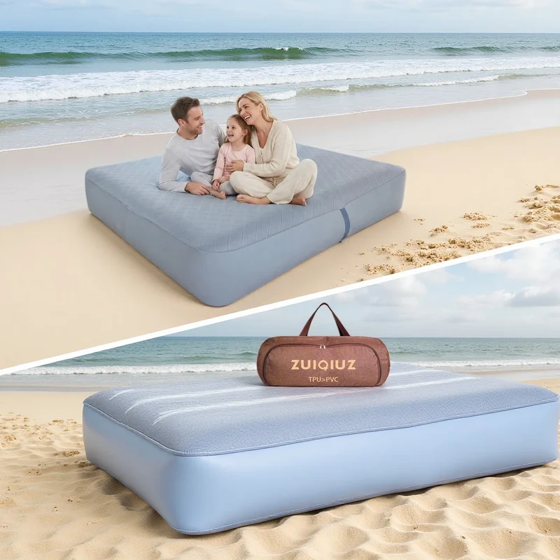 Matelas de Camping Gonflable TPU Trois Places