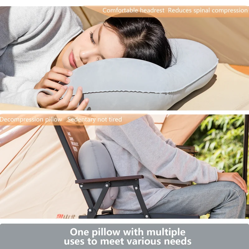 Oreiller Gonflable Camping Compact Nuque