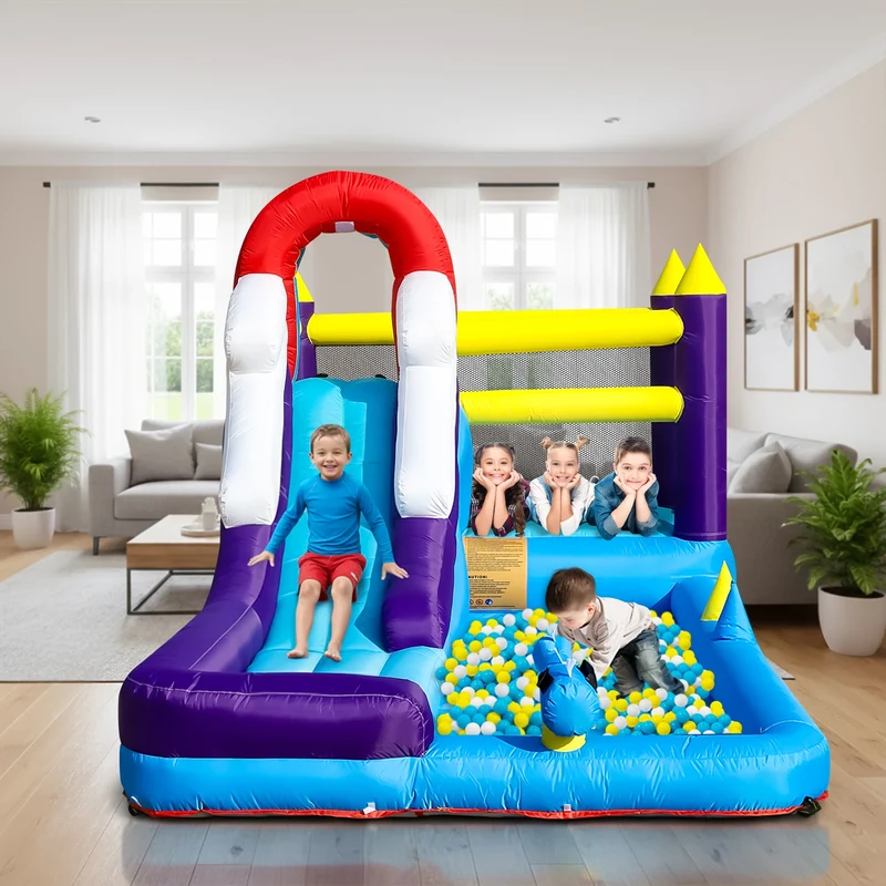 Toboggan Aquatique Gonflable Bassin Enfants