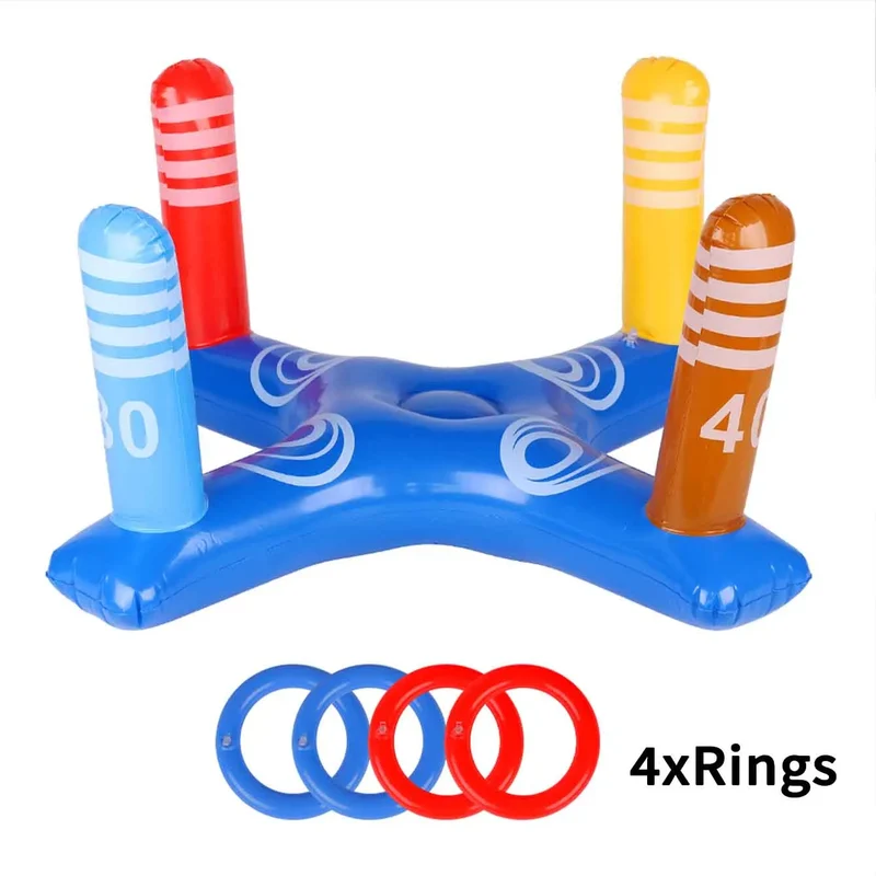 Accessoire Gonflable Jeu Anneaux Piscine