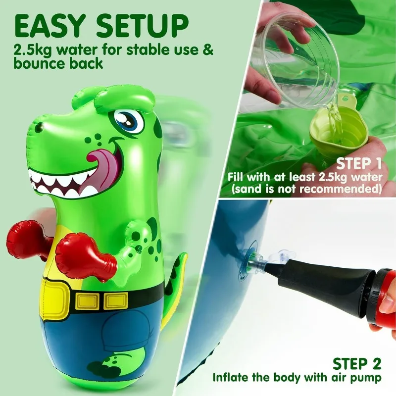 Accessoire Gonflable Sac de Frappe T-Rex