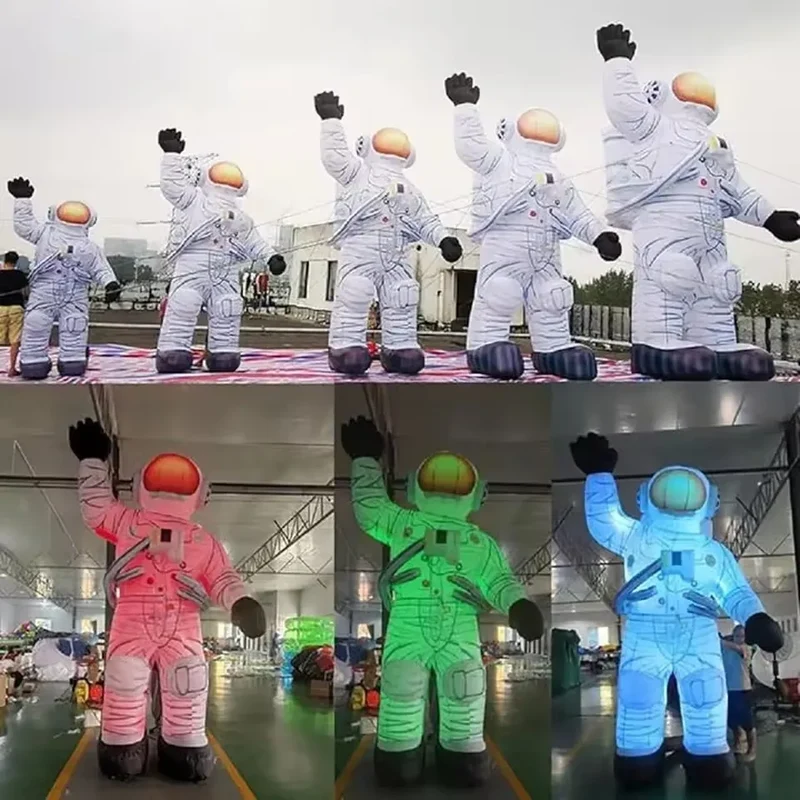 Décoration Gonflable Astronaute LED Géant