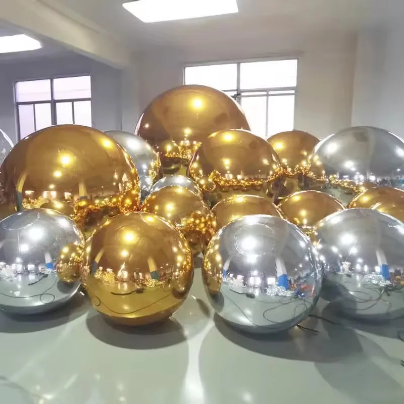 Décoration Gonflable Boule à Miroir