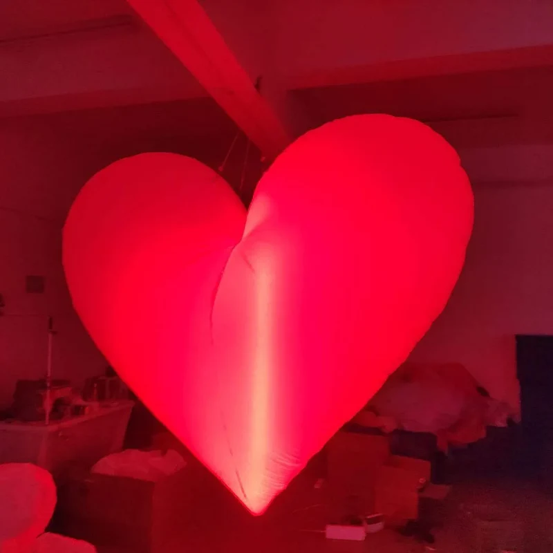 Décoration Gonflable Coeur LED