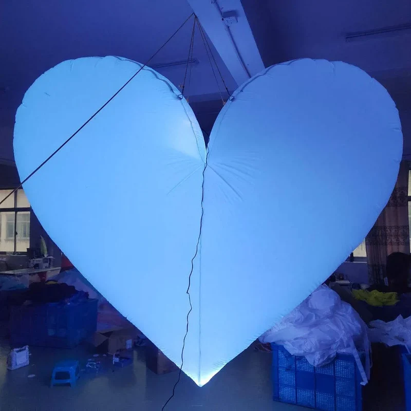 Décoration Gonflable Coeur LED