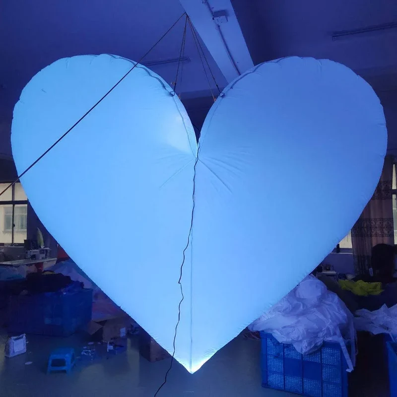 Décoration Gonflable Coeur LED