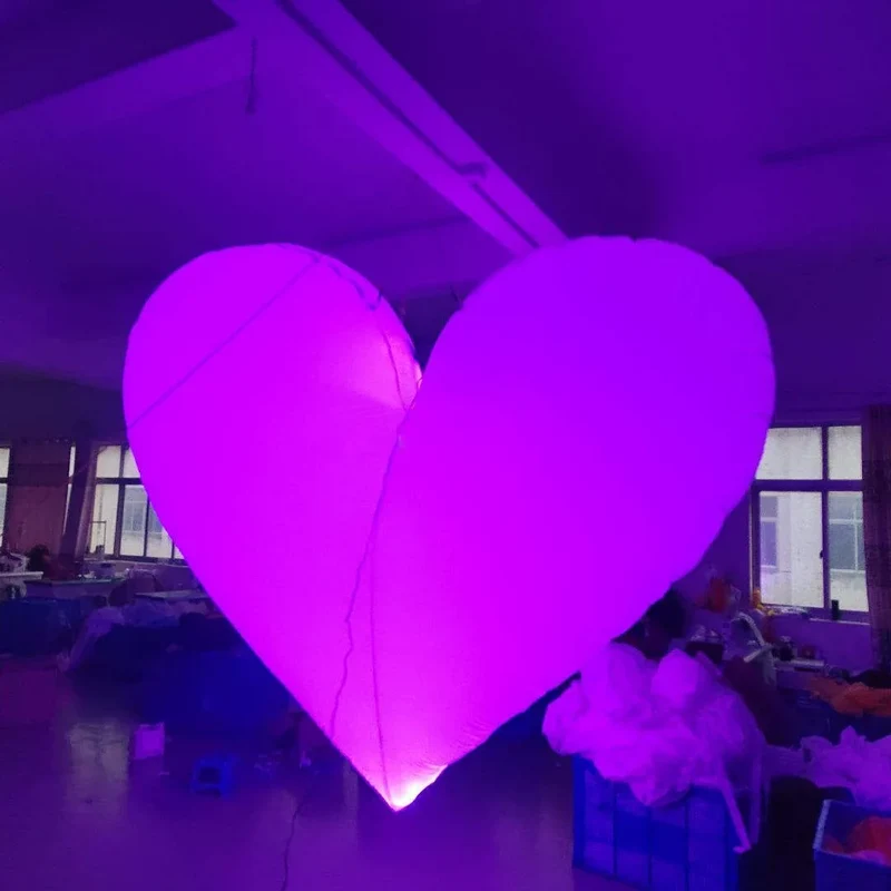 Décoration Gonflable Coeur LED