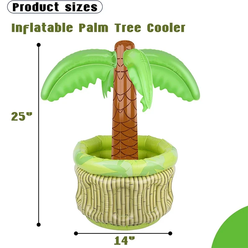 Accessoire Gonflable Seau à Glace Palmier