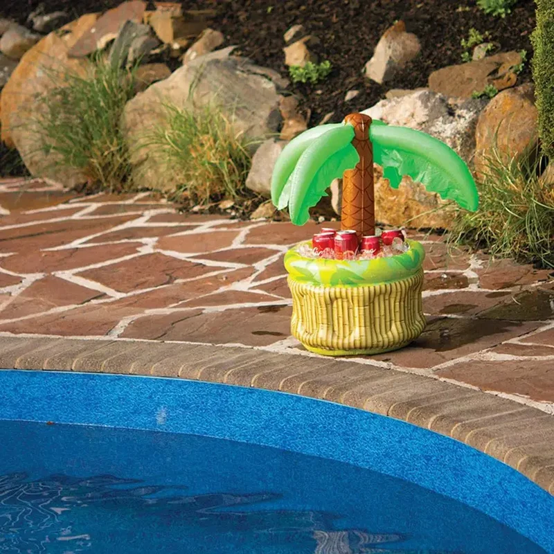 Accessoire Gonflable Seau à Glace Palmier