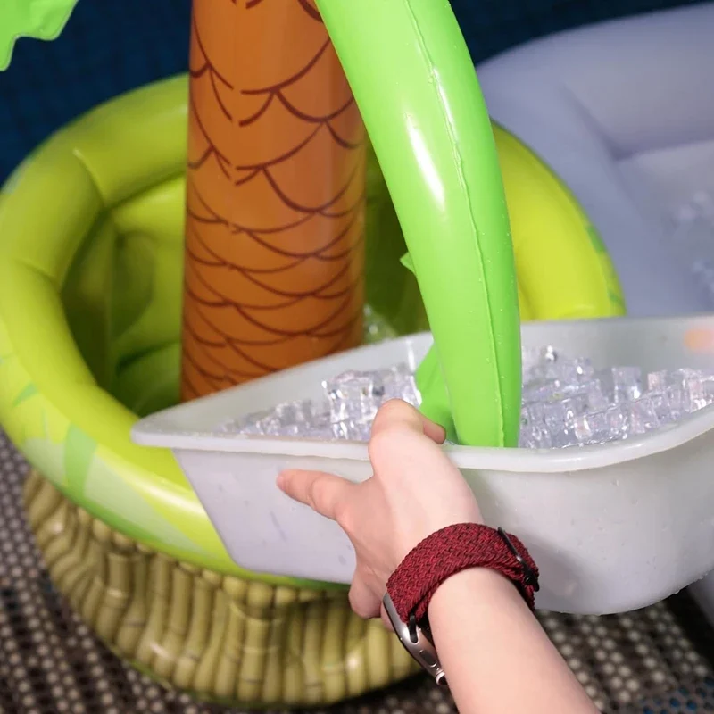 Accessoire Gonflable Seau à Glace Palmier