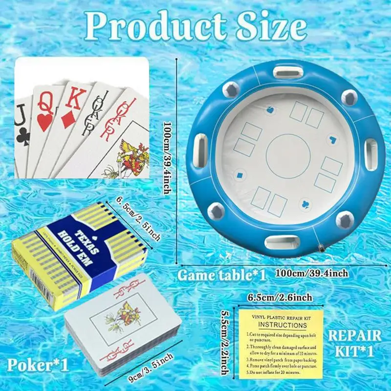 Accessoire Gonflable Table Flottante Piscine