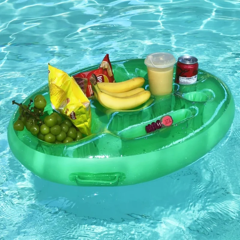 Accessoire Gonflable Plateau Porte-Gobelets Piscine