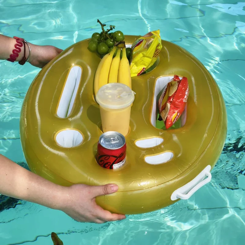 Accessoire Gonflable Plateau Porte-Gobelets Piscine