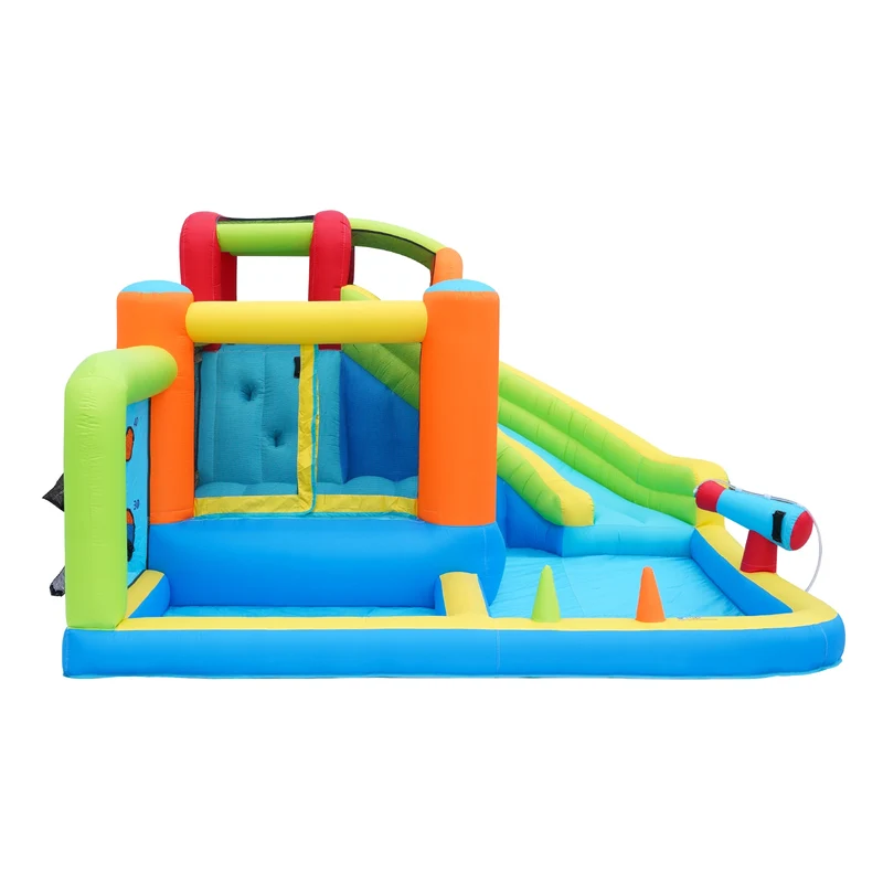 Maison Gonflable Trampoline Mur Escalade