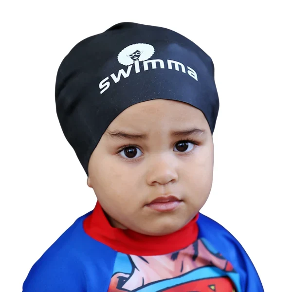 Bonnet de Bain Bébé et Enfant Afro-Tots - Swimma