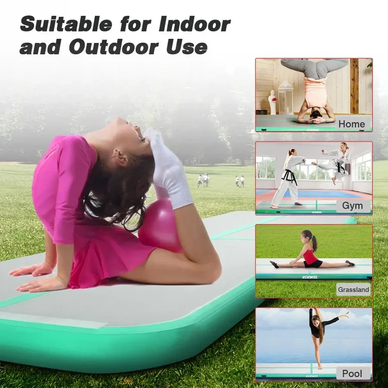 Tapis Gonflable Gymnastique Double Paroi