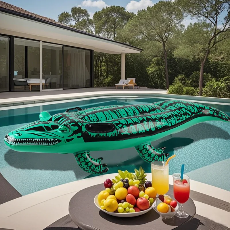 Bouée Gonflable Crocodile Piscine