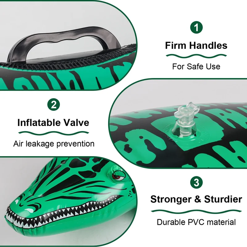 Bouée Gonflable Crocodile Piscine