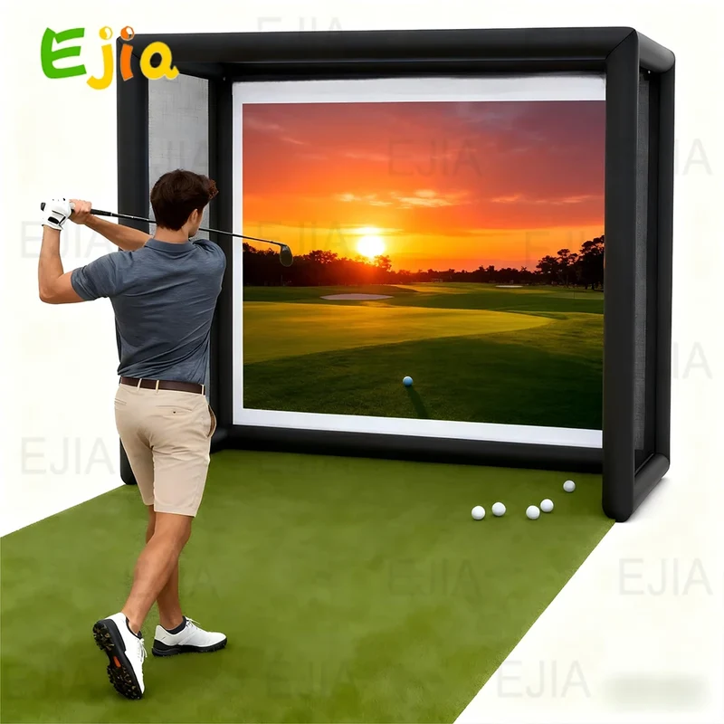 Golf Gonflable Tente Simulateur Portable