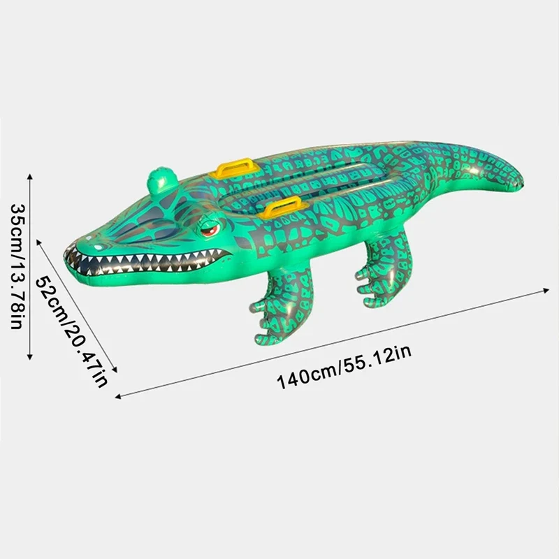 Bouée Gonflable Crocodile Planche Flottante
