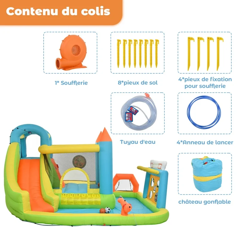 Aire de Jeux Gonflable Parc Aquatique