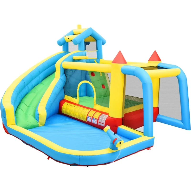 Château Gonflable 5-en-1 Piscine Plongeon