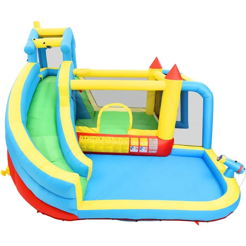 Château Gonflable 5-en-1 Piscine Plongeon