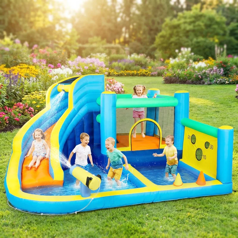 Château Gonflable Aquatique 8 en 1