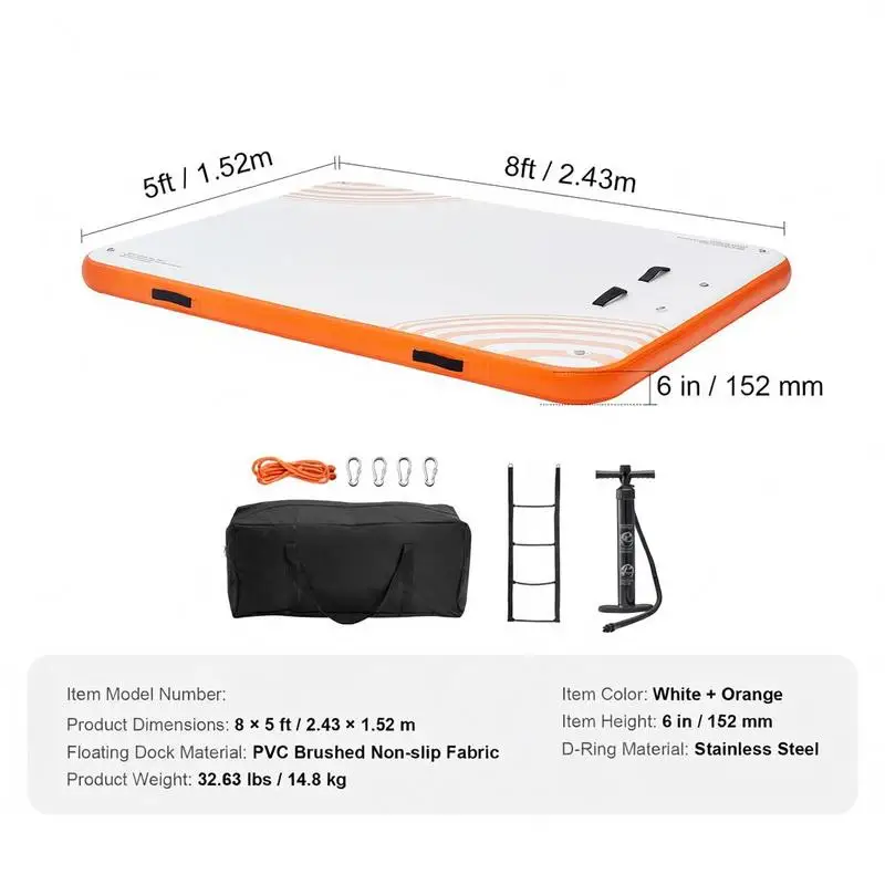 Plateforme Flottante Gonflable Quatre Marches