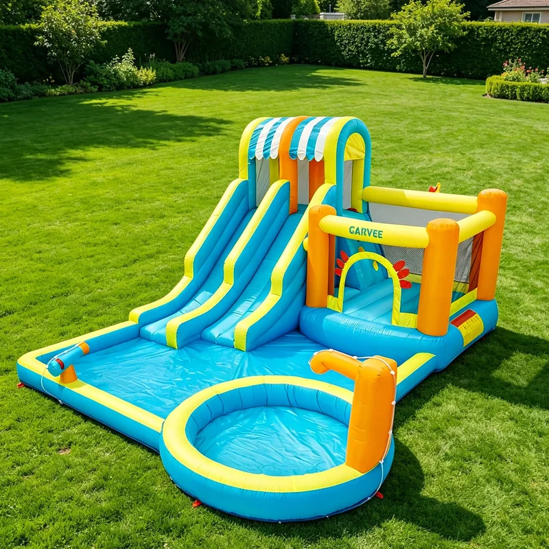 Aire de Jeux Gonflable 8 en 1