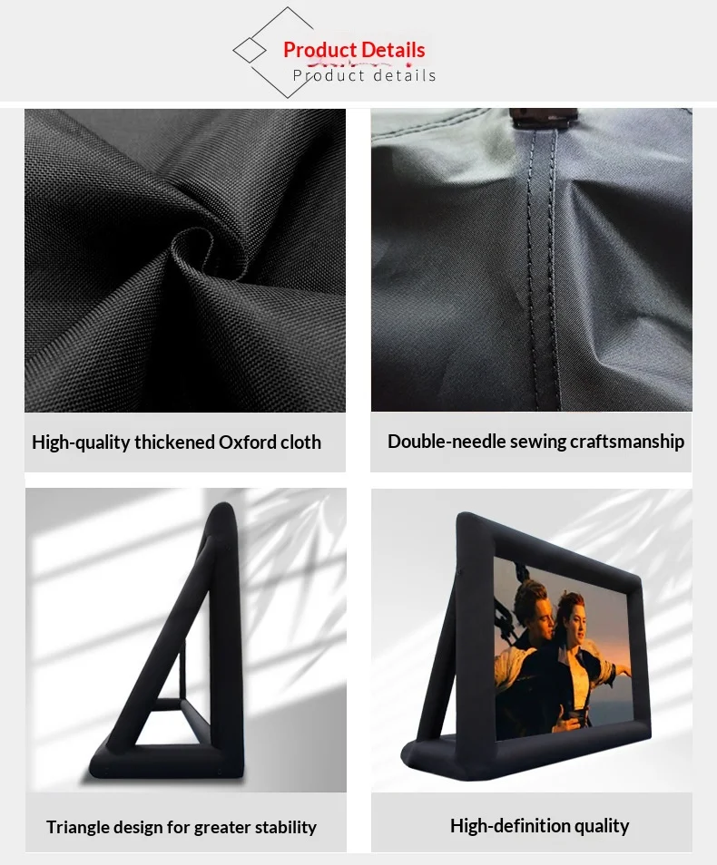 Écran Projection Gonflable Sur Mesure Pro