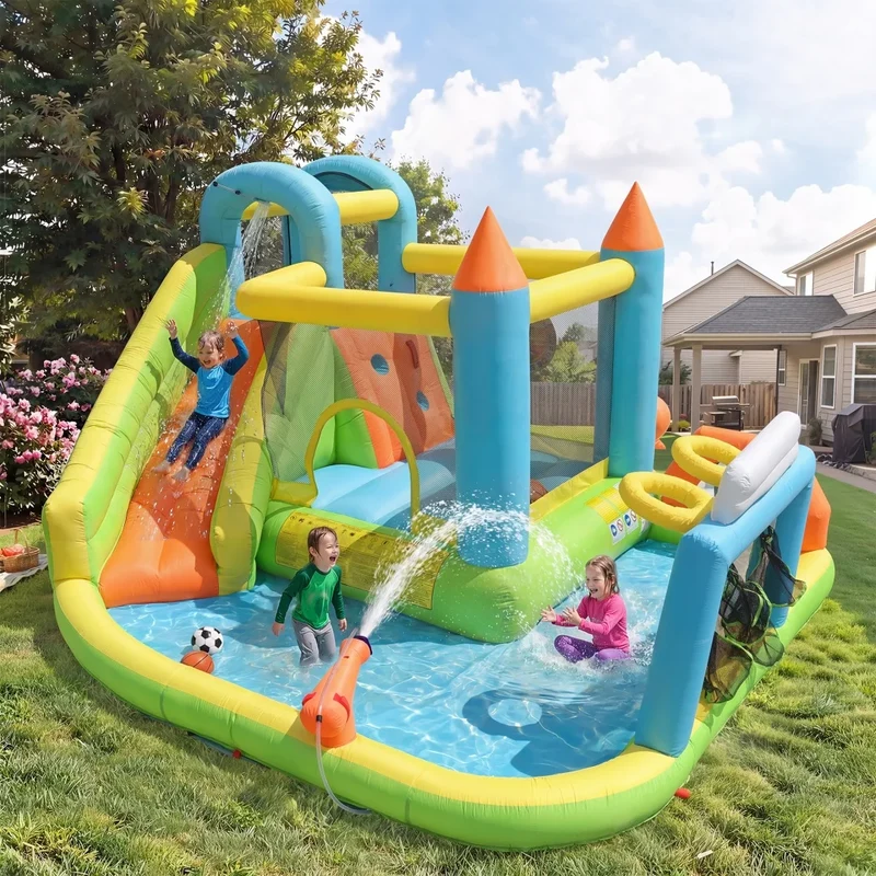 Aire de Jeux Gonflable Multisports