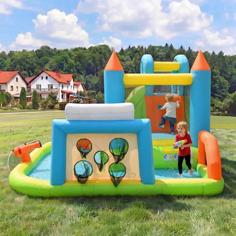 Aire de Jeux Gonflable Multisports