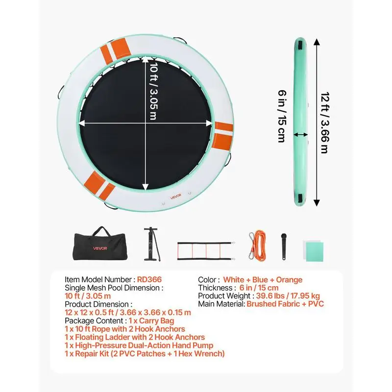 Plateforme Flottante Gonflable Ronde XL