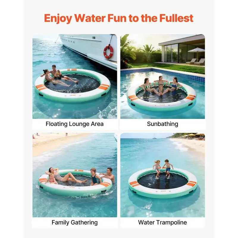 Plateforme Flottante Gonflable Ronde XL